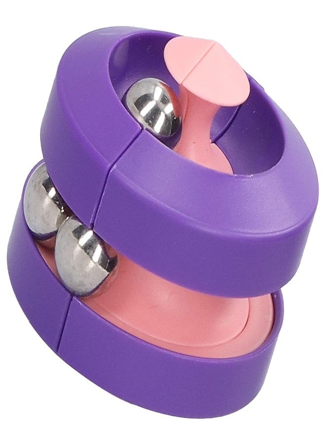 codally Magnetic Orbit Ball Toy, Children Track Bead Toy Metal Pinball Puzzle Toys Magnetic Fidget Orbit Ball Maze Toy Stress Relief Decompression Sensory Toy for Children and Adult Multicolor 1 Cube - Image 1